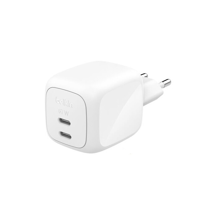 Chargeur USB-C double port GaN 67W Belkin BoostCharge Pro