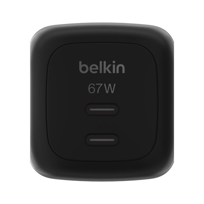 Chargeur USB-C double port GaN 67W Belkin BoostCharge Pro