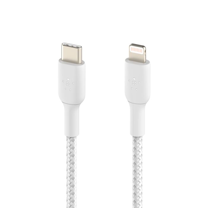 Câble USB-C vers Lightning tressé Belkin