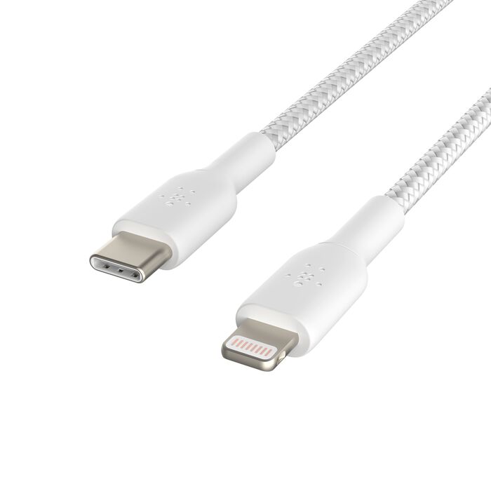 Câble USB-C vers Lightning tressé Belkin