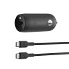 Chargeur voiture USB-C 30W Belkin avec câble USB-C 1 m