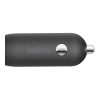 Chargeur voiture USB-C 30W Belkin avec câble Lightning 1 m