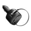 Chargeur voiture USB-C et USB-A 75W Belkin avec câble intégré