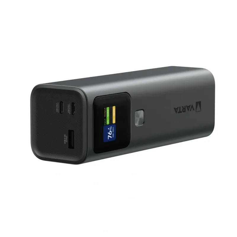 Batterie externe USB-C et USB-A Varta PowerBank avec écran