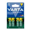 Piles rechargeables AA 2100 mAh Varta pack de 4
