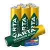 Piles rechargeables AAA 800 mAh Varta pack de 4
