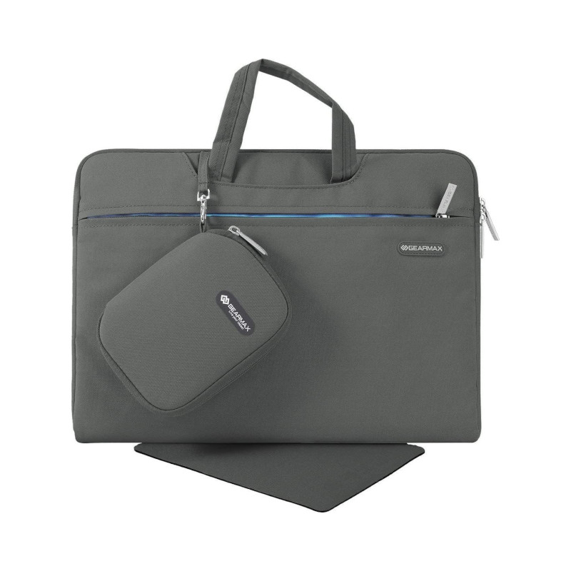 Sacoche ordinateur portable 15,4 pouces WiWU Campus gris