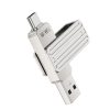 Clé USB 3-en-1 USB-A USB-C Lightning WiWU