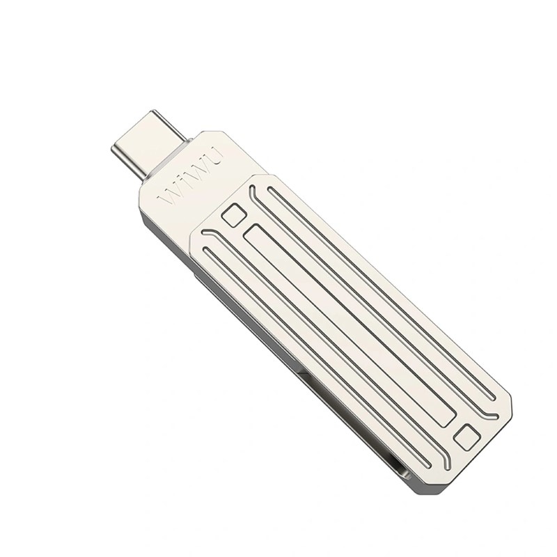 Clé USB 3-en-1 USB-A USB-C Lightning WiWU