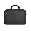 Sacoche ordinateur portable 14 pouces avec bandoulière WiWU Hali noir