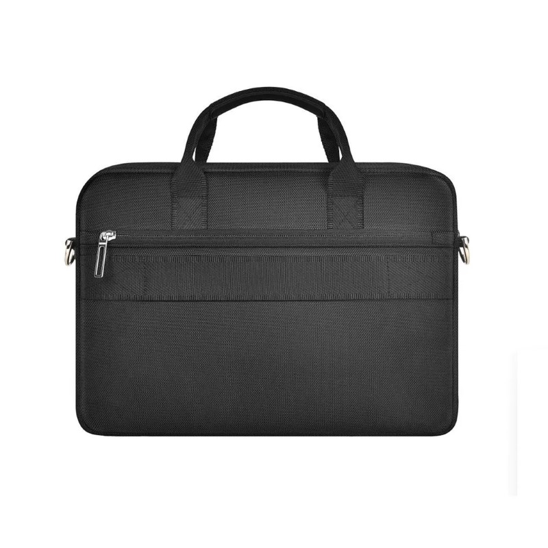 Sacoche ordinateur portable 14 pouces avec bandoulière WiWU Hali noir