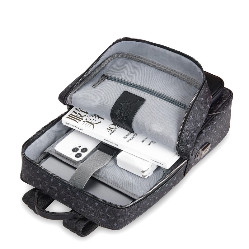 Sac à dos ordinateur portable 15,6 pouces WiWU Master Fingerprint noir