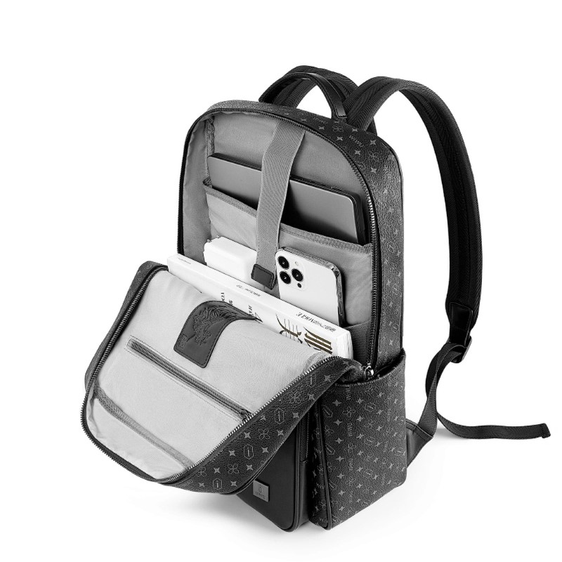 Sac à dos ordinateur portable 15,6 pouces WiWU Master Fingerprint noir