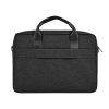 Sacoche ordinateur portable 15,6 pouces avec bandoulière WiWU Minimalist Pro noir