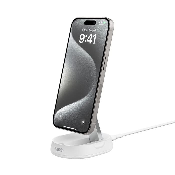 Support de recharge magnétique pliable Qi2 15W Belkin