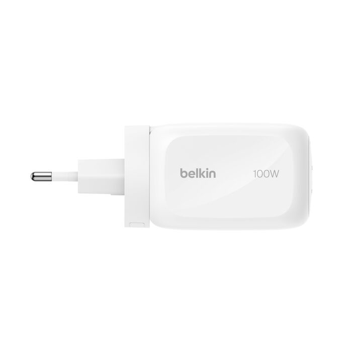 Chargeur USB-C USB-A 3 ports GaN 100W Belkin BoostCharge Pro